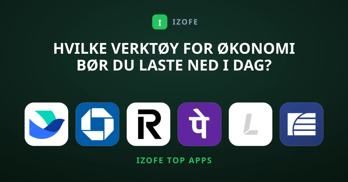 Hvilke verktøy for Økonomi bør du laste ned i dag?